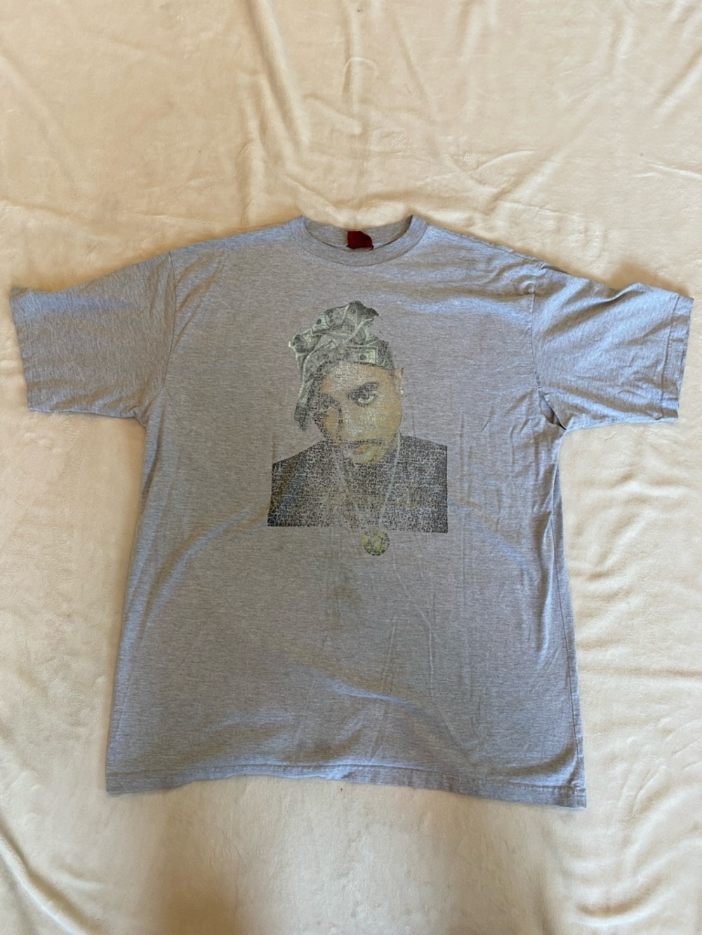 Makaveli Graphic Men’s T-Shirt with Tupac Print